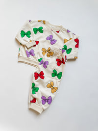 CREAM CLASSIC BOW SET