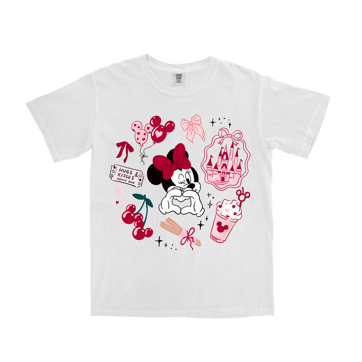 HUGS & KISSES ADULT T-SHIRT