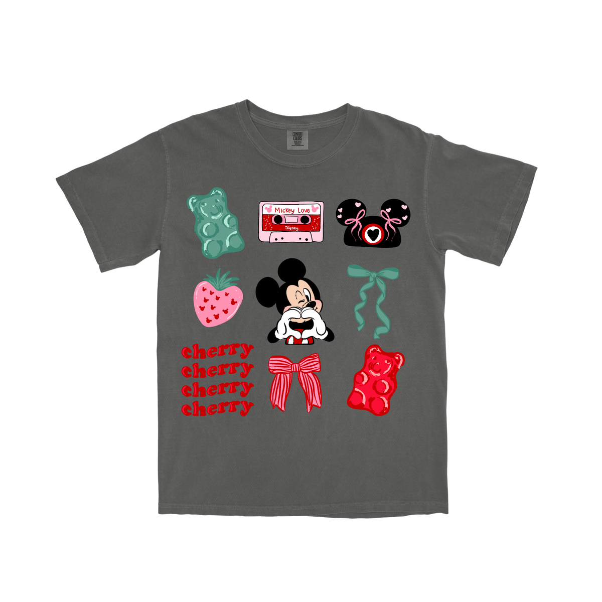CHERRY GIRL ADULT T-SHIRT