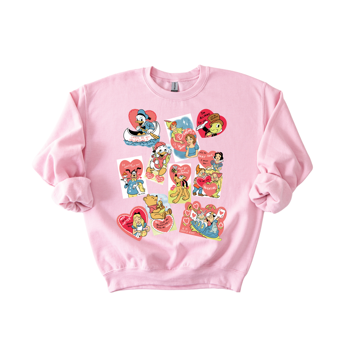 LOVE CARDS CREW NECK