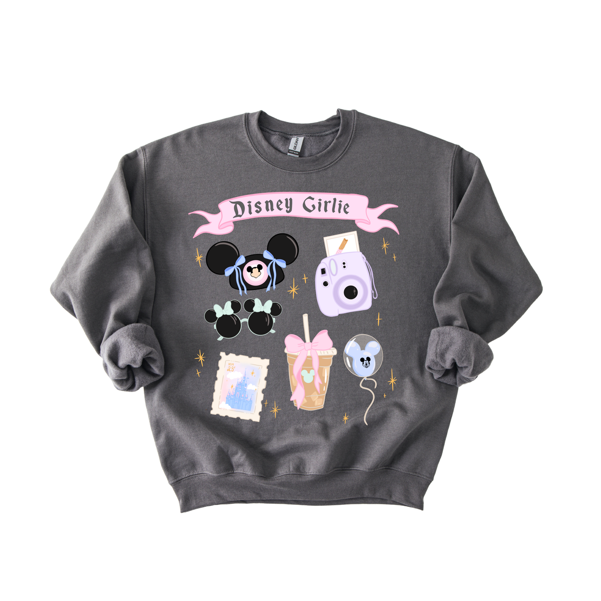 GIRLIE BOW CREW NECK