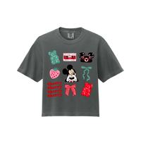 CHERRY GIRL ADULT BOXY TEE