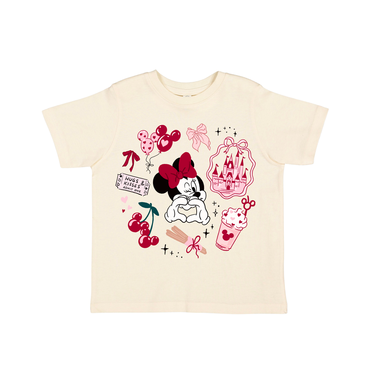 HUGS & KISSES KIDS TEE
