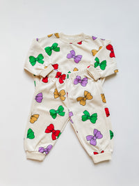 CREAM CLASSIC BOW SET