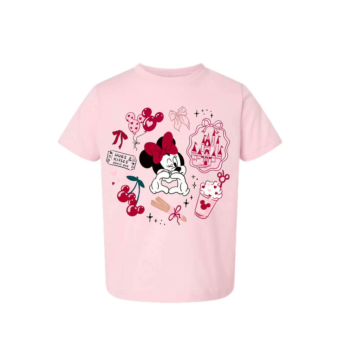 HUGS & KISSES KIDS TEE