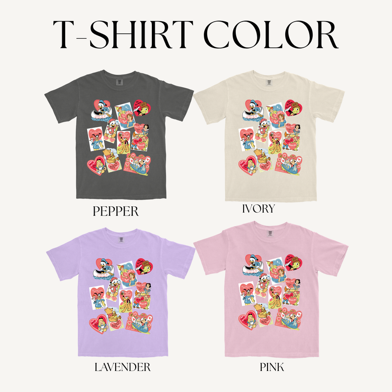 LOVE CARDS ADULT T-SHIRT