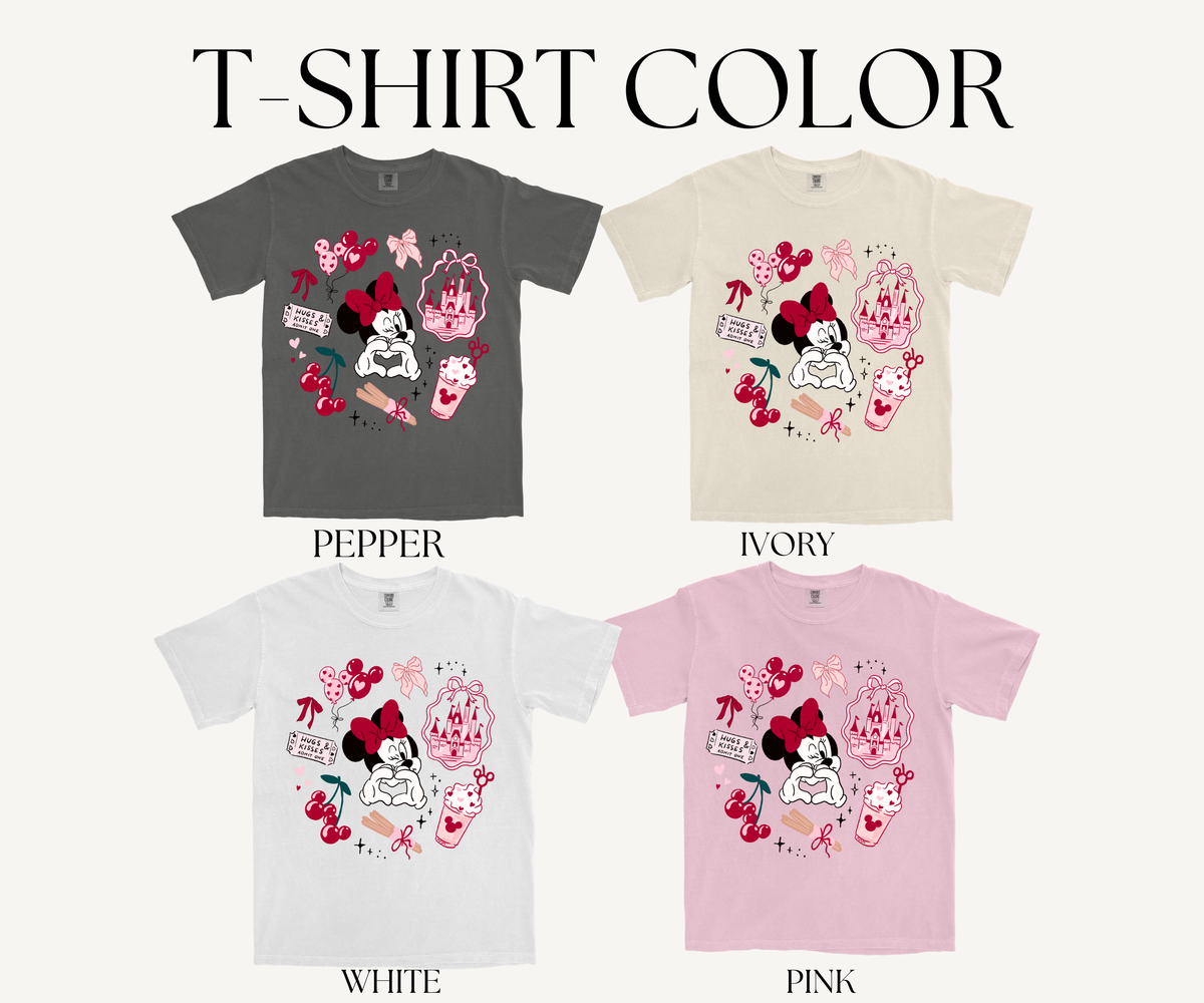 HUGS & KISSES ADULT T-SHIRT