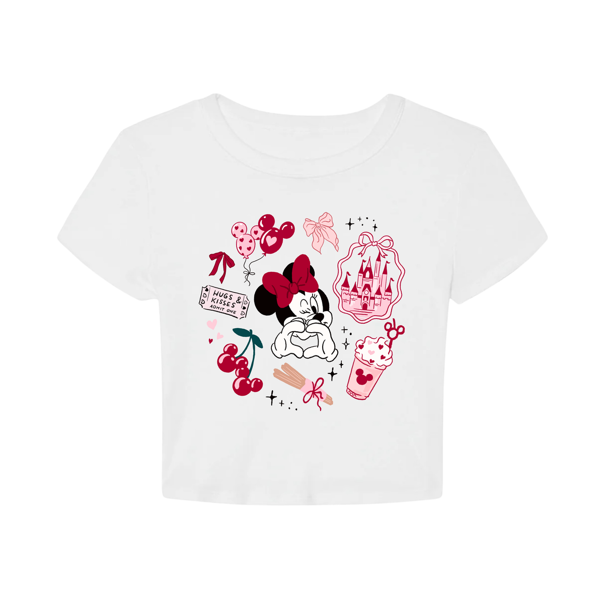 HUGS & KISSES ADULT BABY TEE