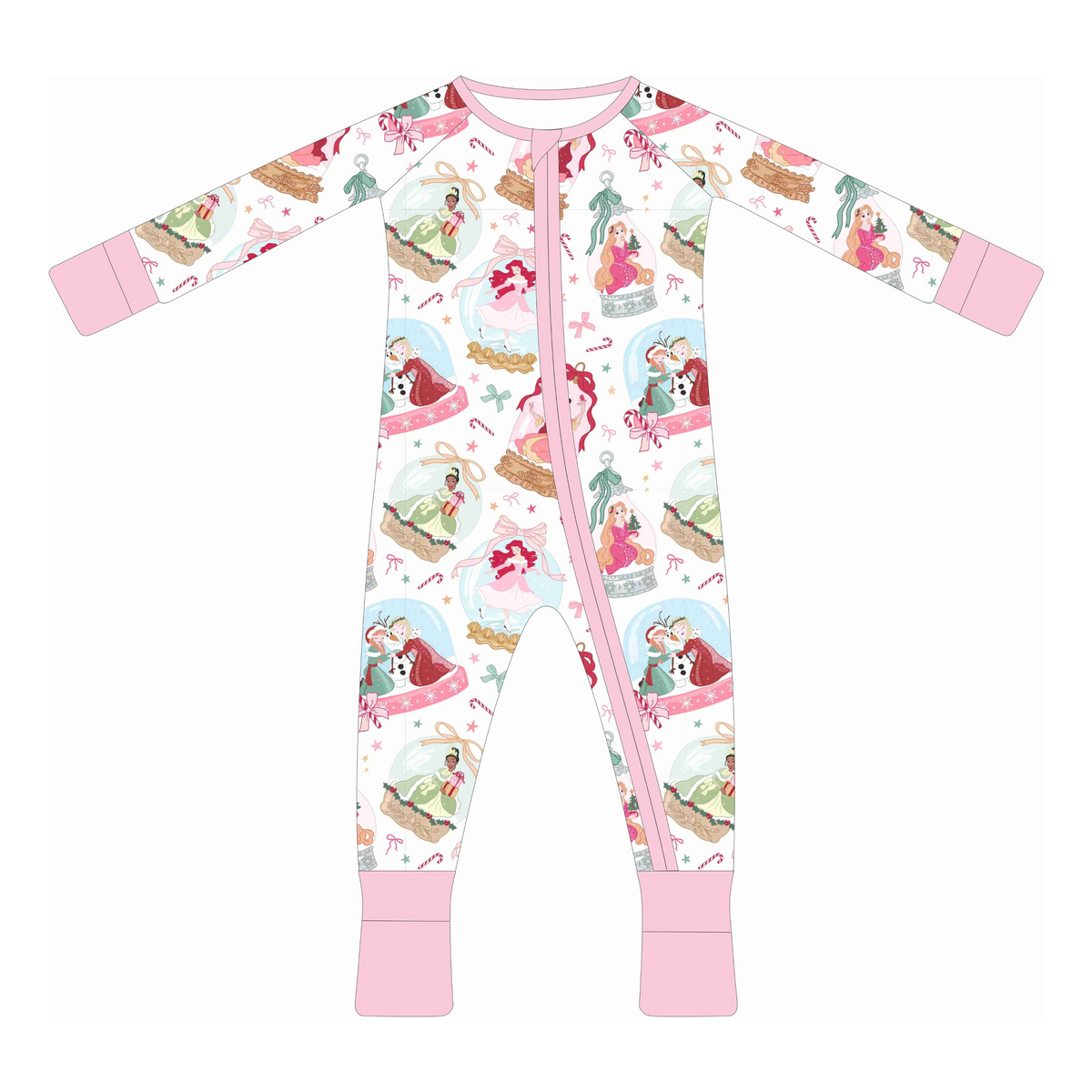 CHRISTMAS GIRLS ZIPPY (RTS)