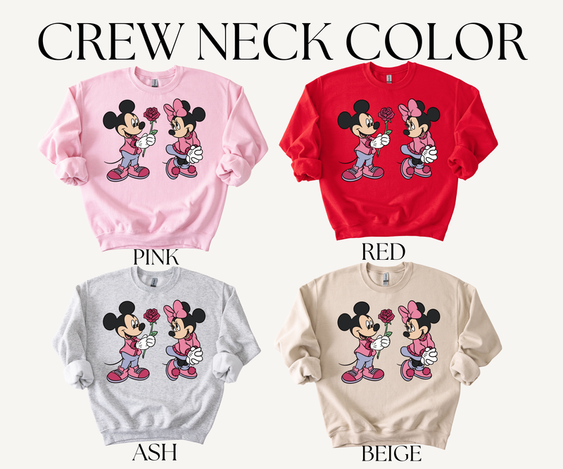 MY HEART #2 CREW NECK (FRONT & BACK)