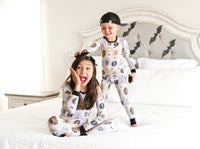 POOH FRAMES PAJAMA SET (READY TO SHIP)