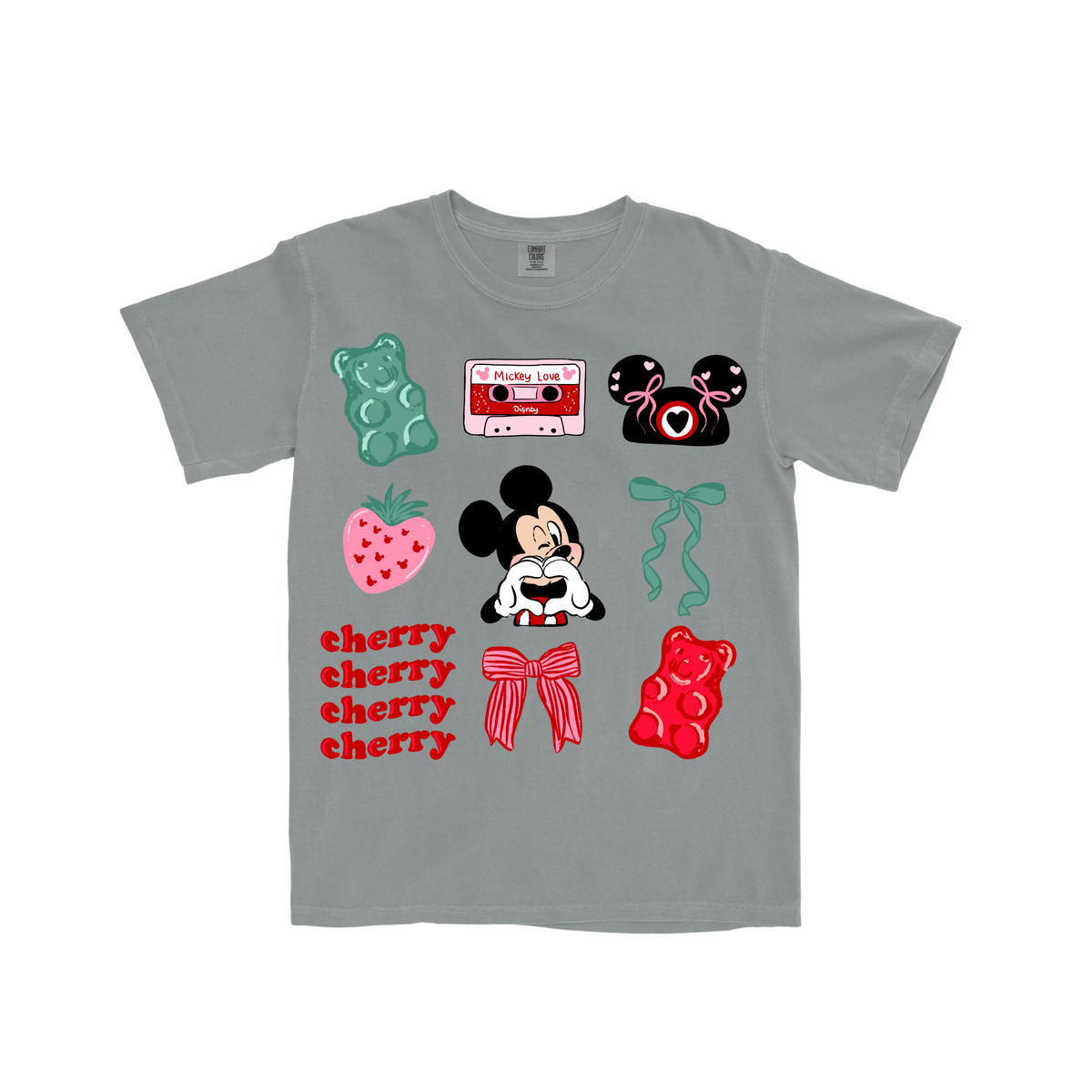 CHERRY GIRL ADULT T-SHIRT